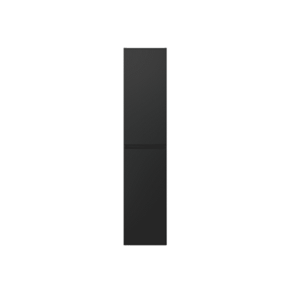 Tiger Condo Hoge Kolomkast 160 Cm Mat Zwart