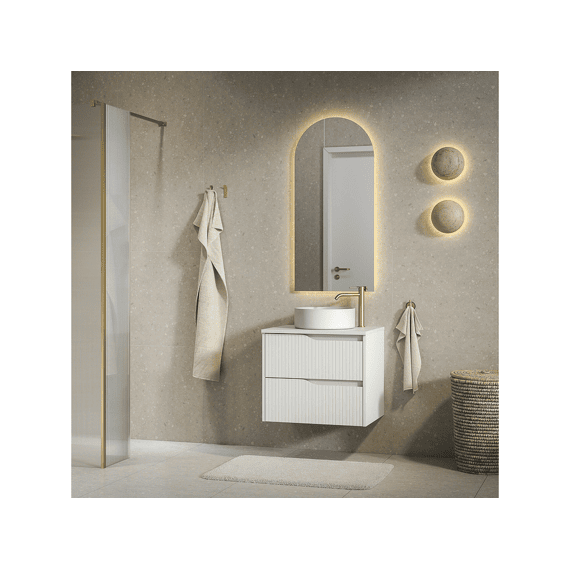 Tiger Nook Wastafelonderkast 60 Cm Mat Wit