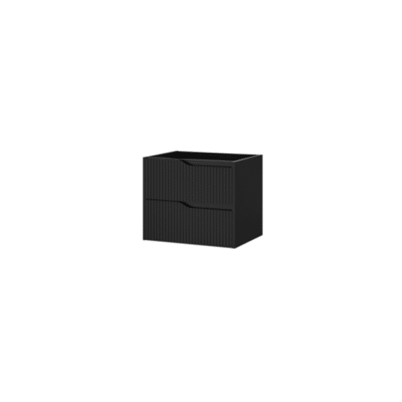 Tiger Nook Wastafelonderkast 60 Cm Mat Zwart