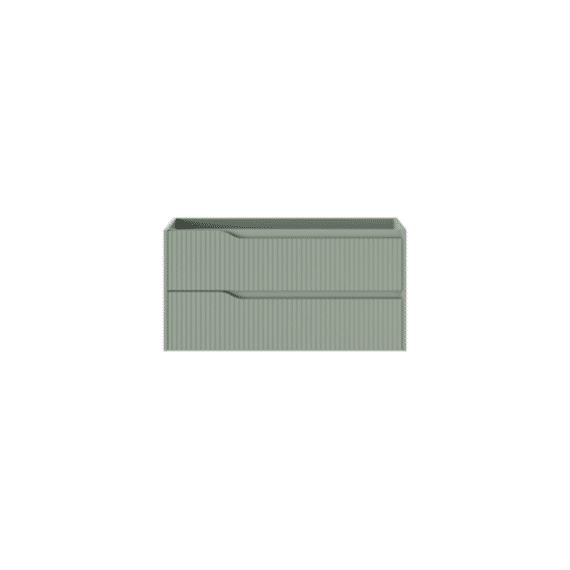 Tiger Nook Wastafelonderkast 100 Cm Mat Groen