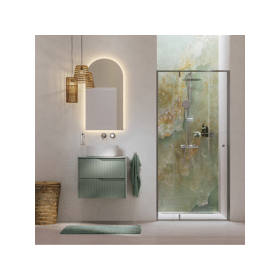 Tiger Nook Wastafelonderkast 100 Cm Mat Groen