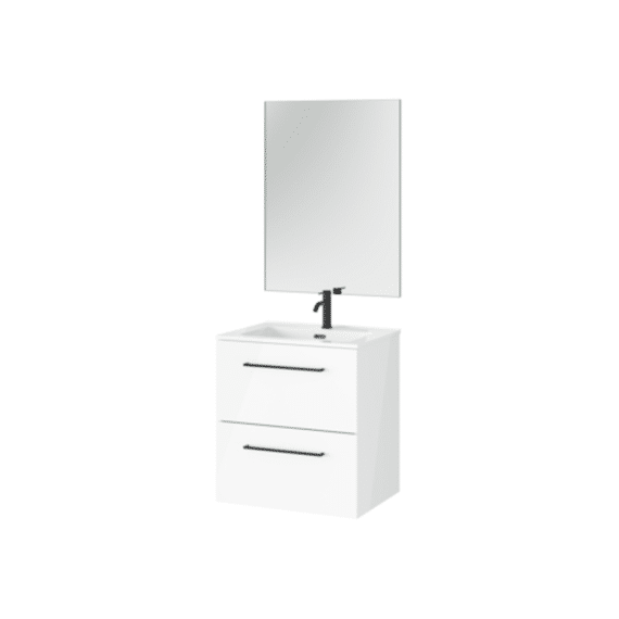 Tiger Reef Badkamermeubelset 60 Cm Hoogglans Wit