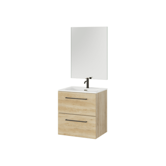 Tiger Reef Badkamermeubelset 60 Cm Licht Eiken