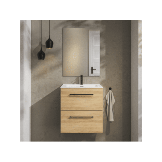 Tiger Reef Badkamermeubelset 60 Cm Licht Eiken