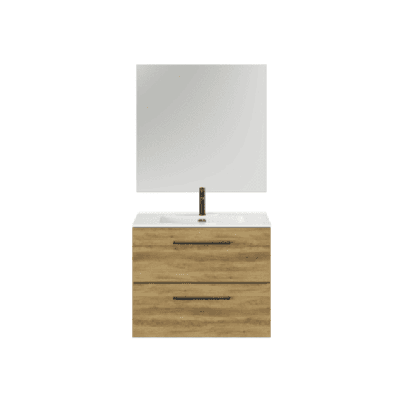 Tiger Reef Badkamermeubelset 80 Cm Donker Eiken