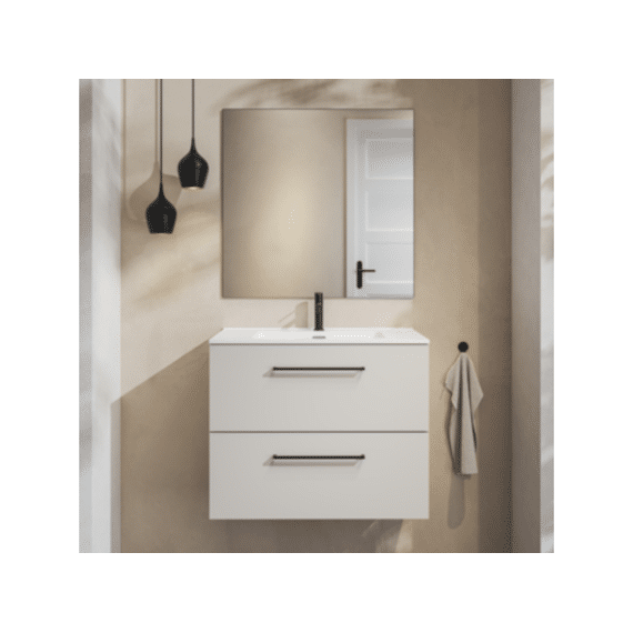 Tiger Reef Badkamermeubelset 80 Cm Mat Grèige