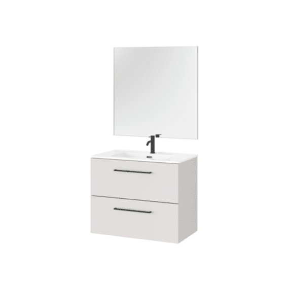 Tiger Reef Badkamermeubelset 80 Cm Mat Grèige