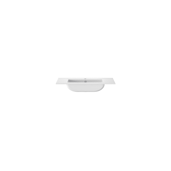 Tiger T-line Quadro Inbouwwastafel 80 Cm Mat Wit