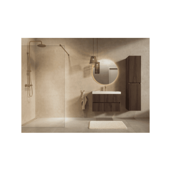 Tiger T-line Quadro Opbouwwastafel 80 Cm Mat Wit