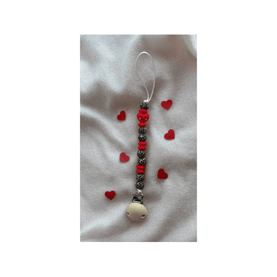 Chewies And More Fopspeenketting Sweat Heart Leopard