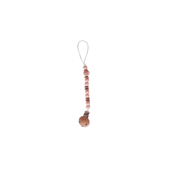 Chewies And More Fopspeenketting Sweat Heart Pink