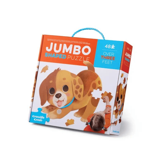 Crocodile Creek Jumbo Puzzel 48st Puppy
