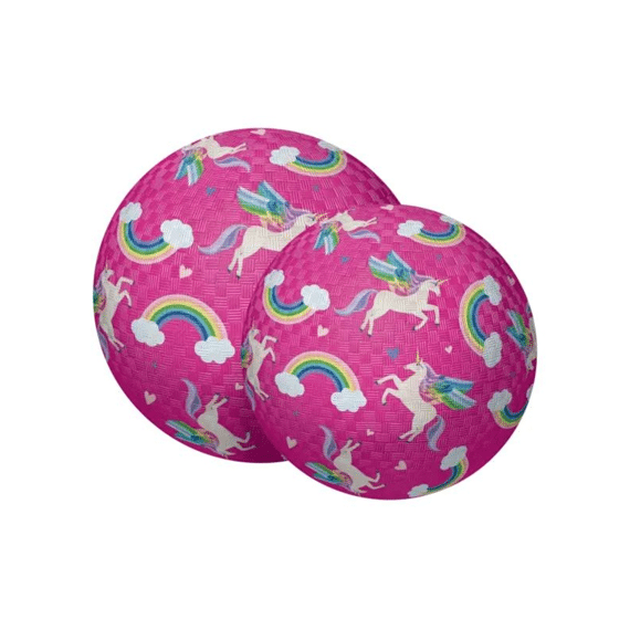 Crocodile Creek Natuurrubber Bal 13cm Eenhoorn