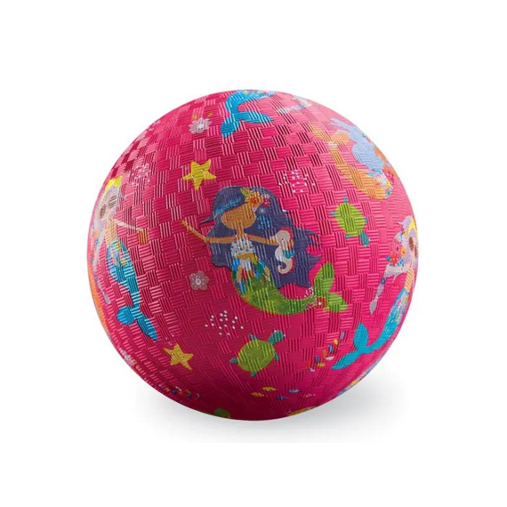 Crocodile Creek Natuurrubber Bal 18cm Zeemeermin