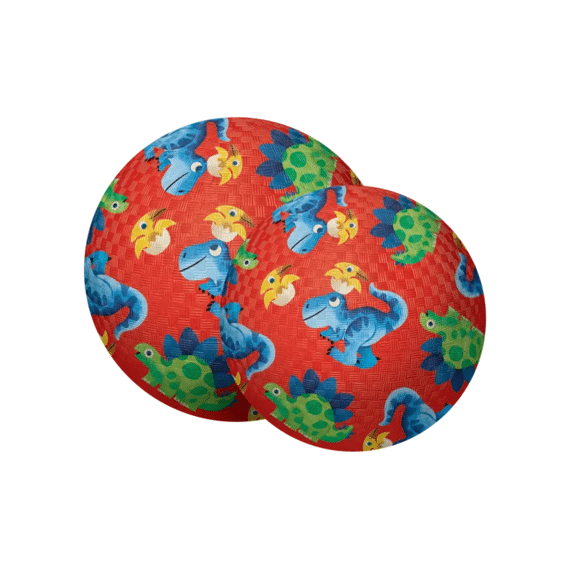 Crocodile Creek Natuurrubber Bal 13cm Dino Vrienden