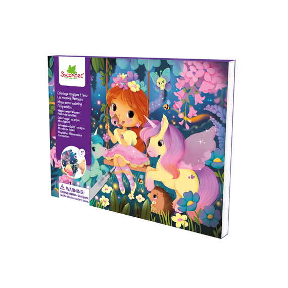Sycomore Pockets Magisch Waterkleurboek Fairy Worlds