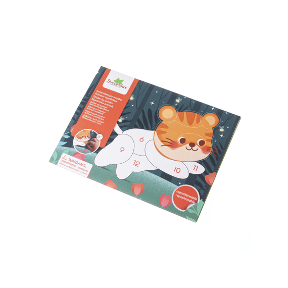 Sycomore Pockets Stickeren Op Nummer Mysterieuze Dieren