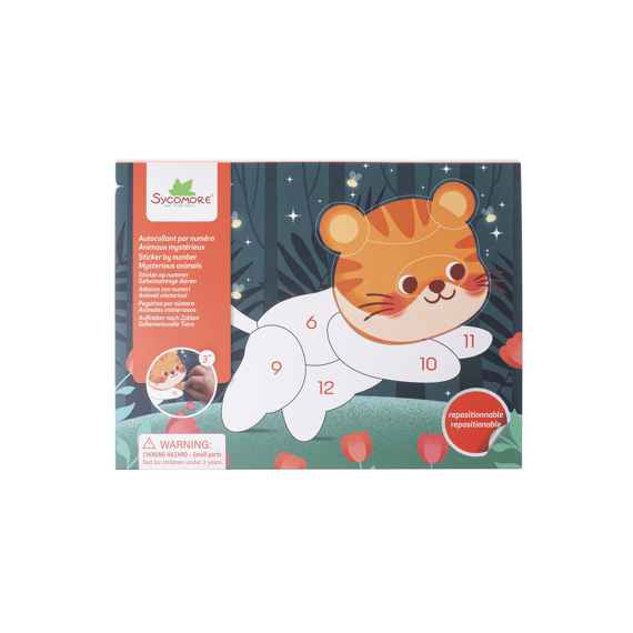 Sycomore Pockets Stickeren Op Nummer Mysterieuze Dieren