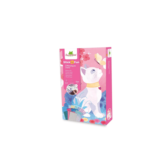 Sycomore Stick & Fun Mini Mozaïek Katten