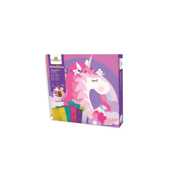 Sycomore Stick & Fun Mozaïek Eenhoorns