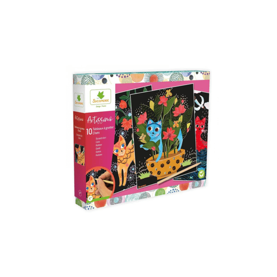 Sycomore Artissimo Glitter Schilderijen Katten