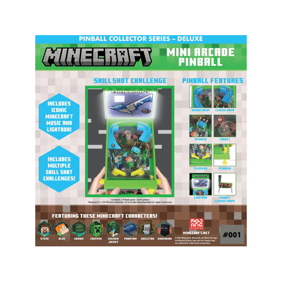 Merchant Ambassador Mini Flipperkast Minecraft