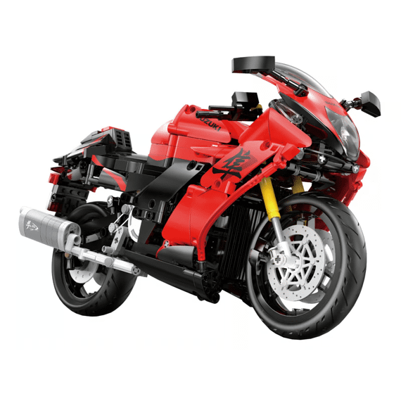 Cada Car Series Bouwset 1043 Stuks Suzuki Hayabusa Motor 1:8