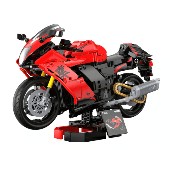 Cada Car Series Bouwset 1043 Stuks Suzuki Hayabusa Motor 1:8