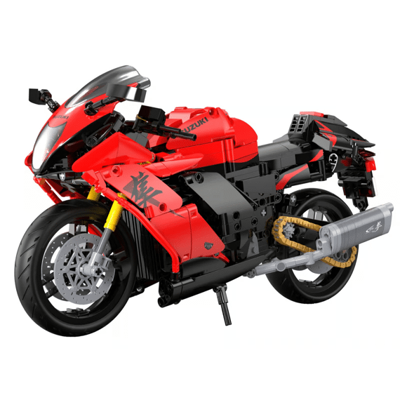 Cada Car Series Bouwset 1043 Stuks Suzuki Hayabusa Motor 1:8
