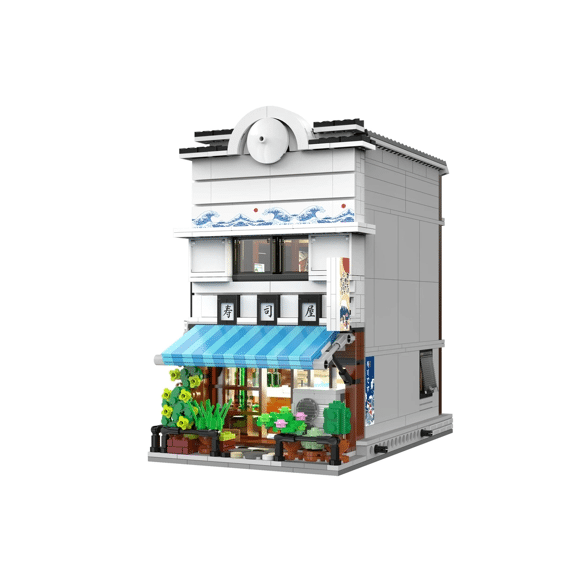 Cada Building Series Bouwset 1665 Stuks Japanese Sushi-shop