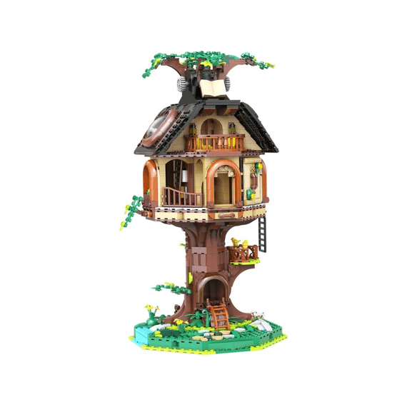 Cada Building Series Bouwset 1808 Stuks Boomhuis Bibliotheek