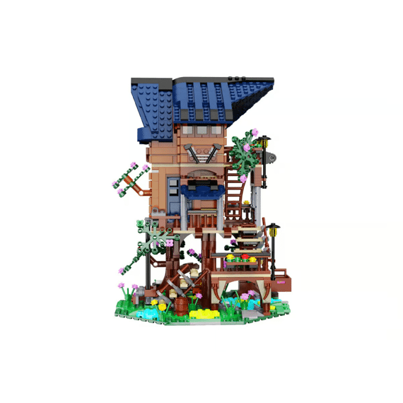 Cada Building Series Bouwset 1155 Stuks 4-seizoensboomhuis
