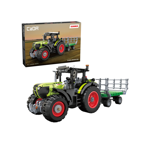 Cada Construction Series 660 Stuks Mini Claas Arion