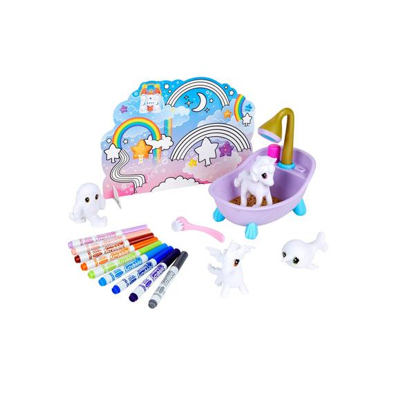 Crayola Scribble Scrubbie Fantasiedieren 4 Stuks