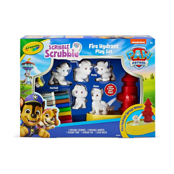 Crayola Scribble Scrubbie Paw Patrol 4 Stuks