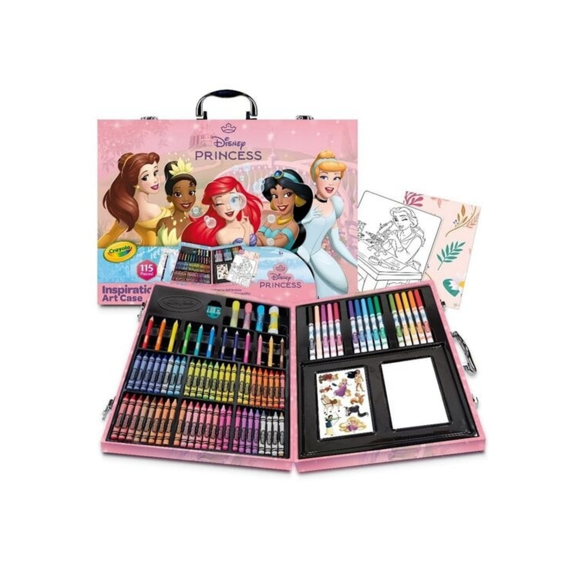Crayola Inspiration Art Case 115 Stuks Disney Prinsessen