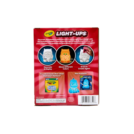 Crayola Light-ups Wasbaar Nachtlampje Uil