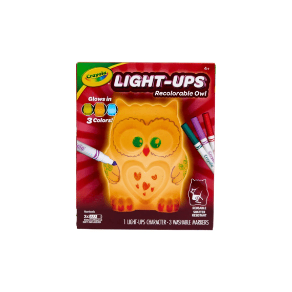 Crayola Light-ups Wasbaar Nachtlampje Uil