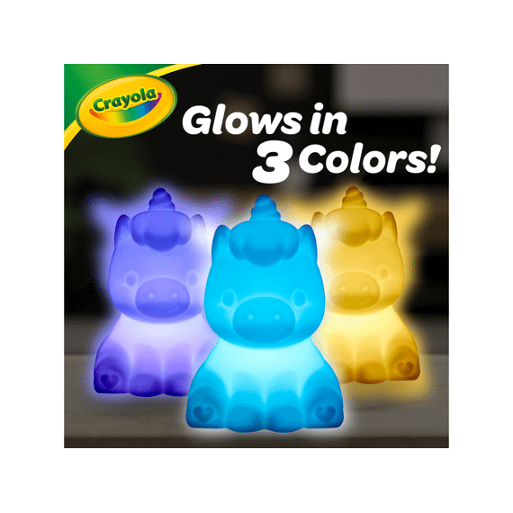Crayola Light-ups Wasbaar Nachtlampje Eenhoorn/draak