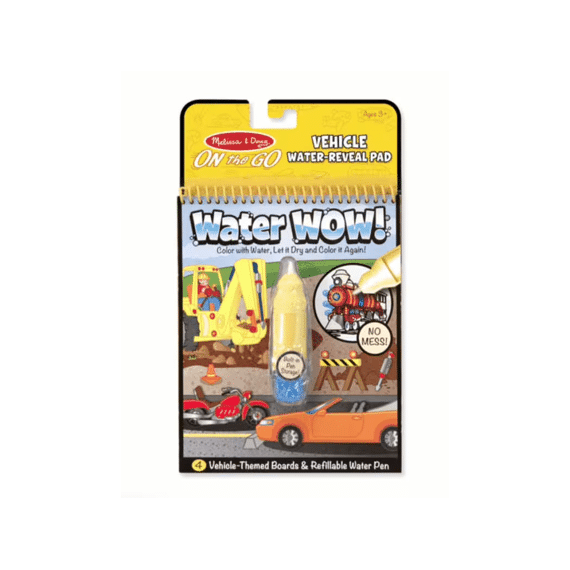 Melissa & Doug Water Wow! Kleuren Met Water! Voertuigen