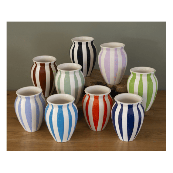 Dishes & Deco Anemone Vaas 12,5x17,2cm Oranje