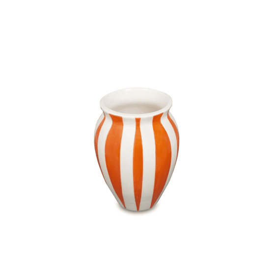 Dishes & Deco Anemone Vaas 12,5x17,2cm Oranje