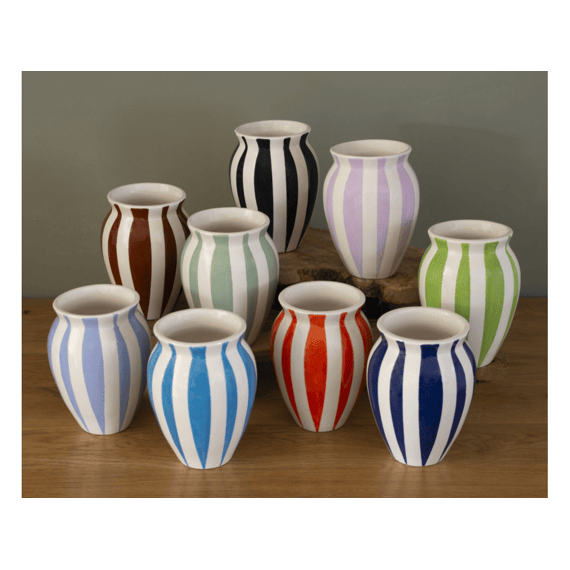 Dishes & Deco Anemone Vaas 12,5x17,2cm Bruin