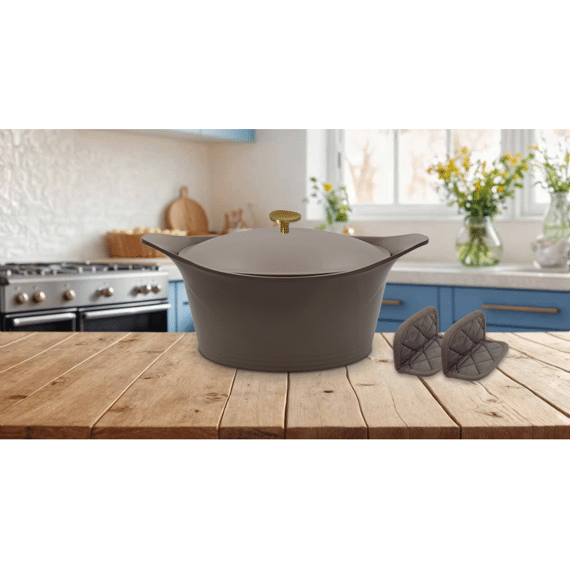 Cookut The Incredible Cocotte 24 Cm - Mocha
