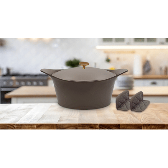 Cookut The Incredible Cocotte 28 Cm - Mocha