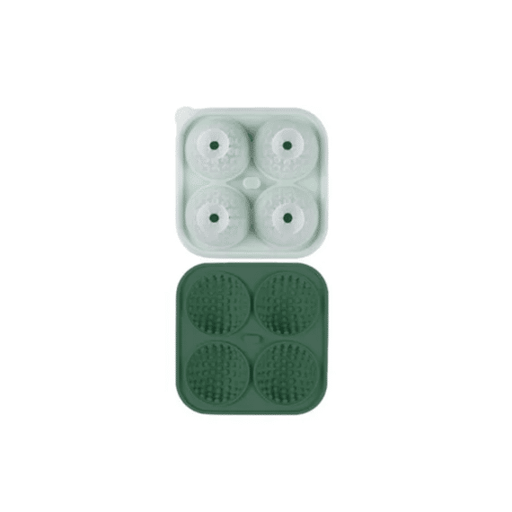 Point-virgule Ijsvorm Cactus Bal Forest Green 14x14x6cm (per 6 stuks)