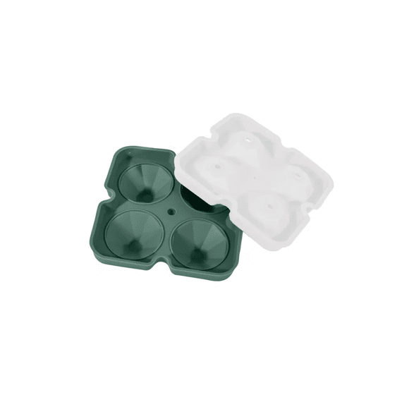 Point-virgule Ijsvorm Diamant Forest Green 12x12x4cm (per 6 stuks)