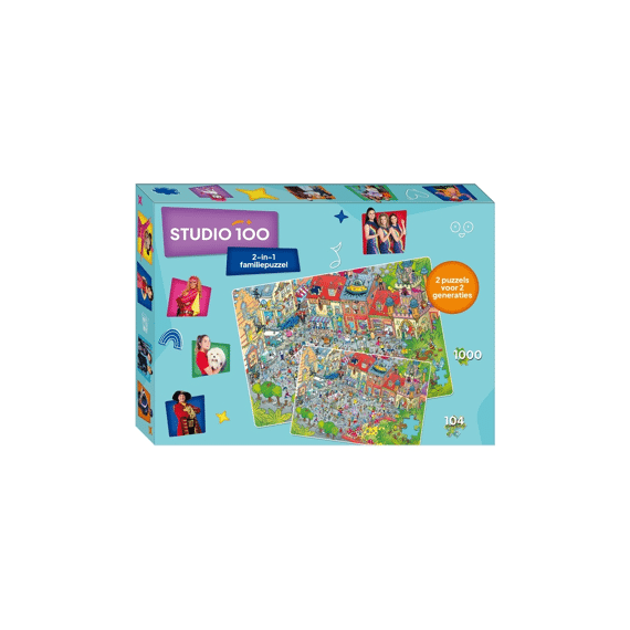 Studio 100 Puzzel 2-in-1