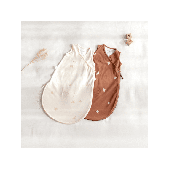 Bemini Slaapzak 1-4m Jersey Piuma Ecru Tog 0,5