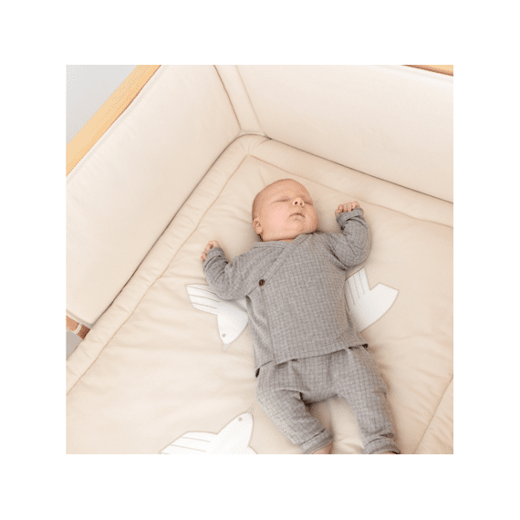 Bemini Bed Boxbumper Cotton Popcorn